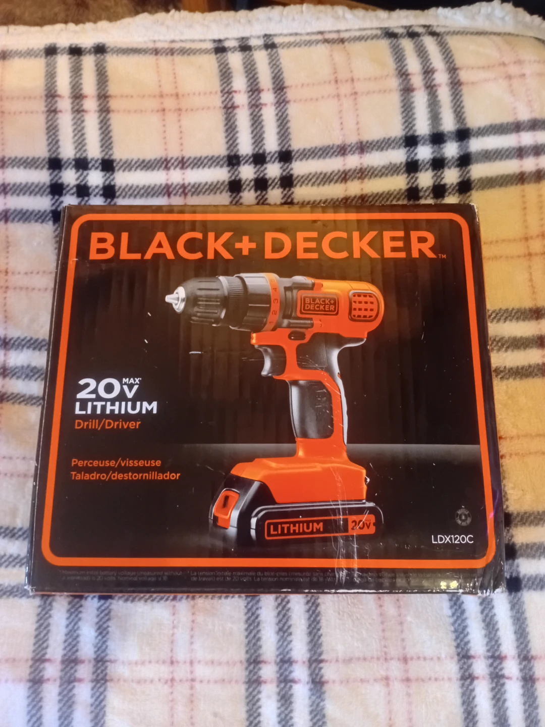 Black+Decker 20V Max Lithium Drill/Driver LDX120C