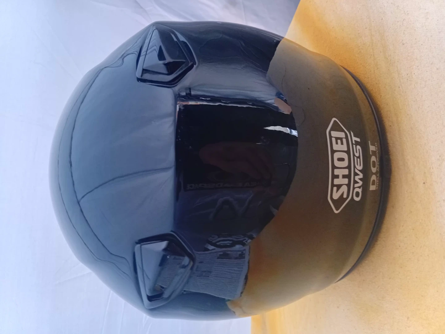 Shoei Qwest Motorcycle Helmet - Black medium - photo 3