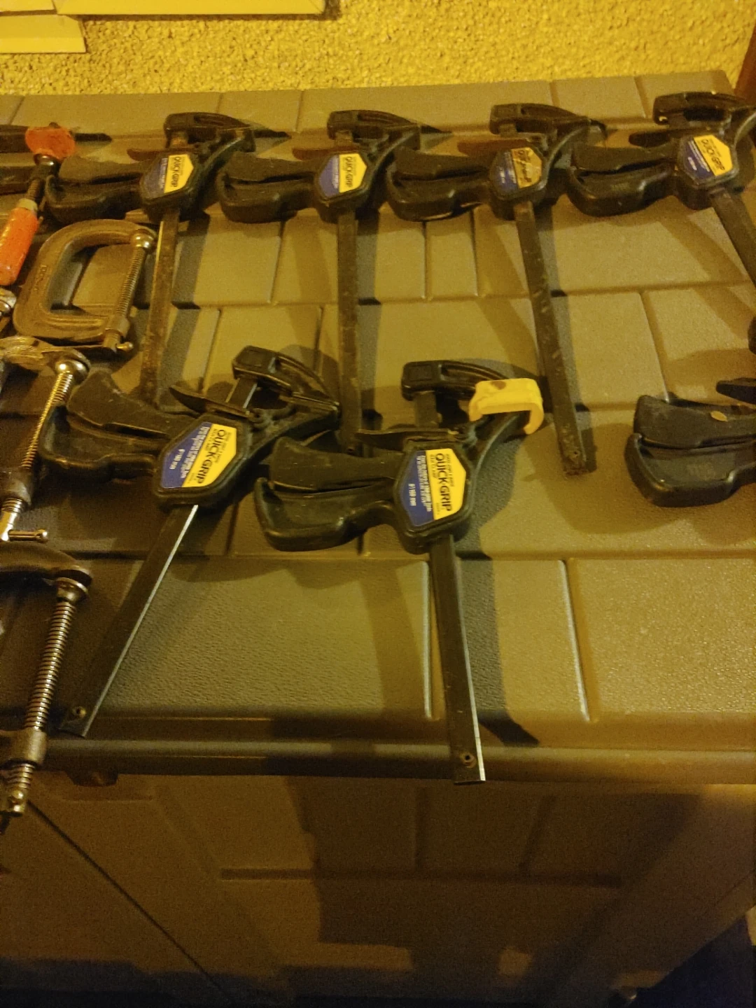 Assorted Woodworking Clamps and Spring Clamps - photo 4