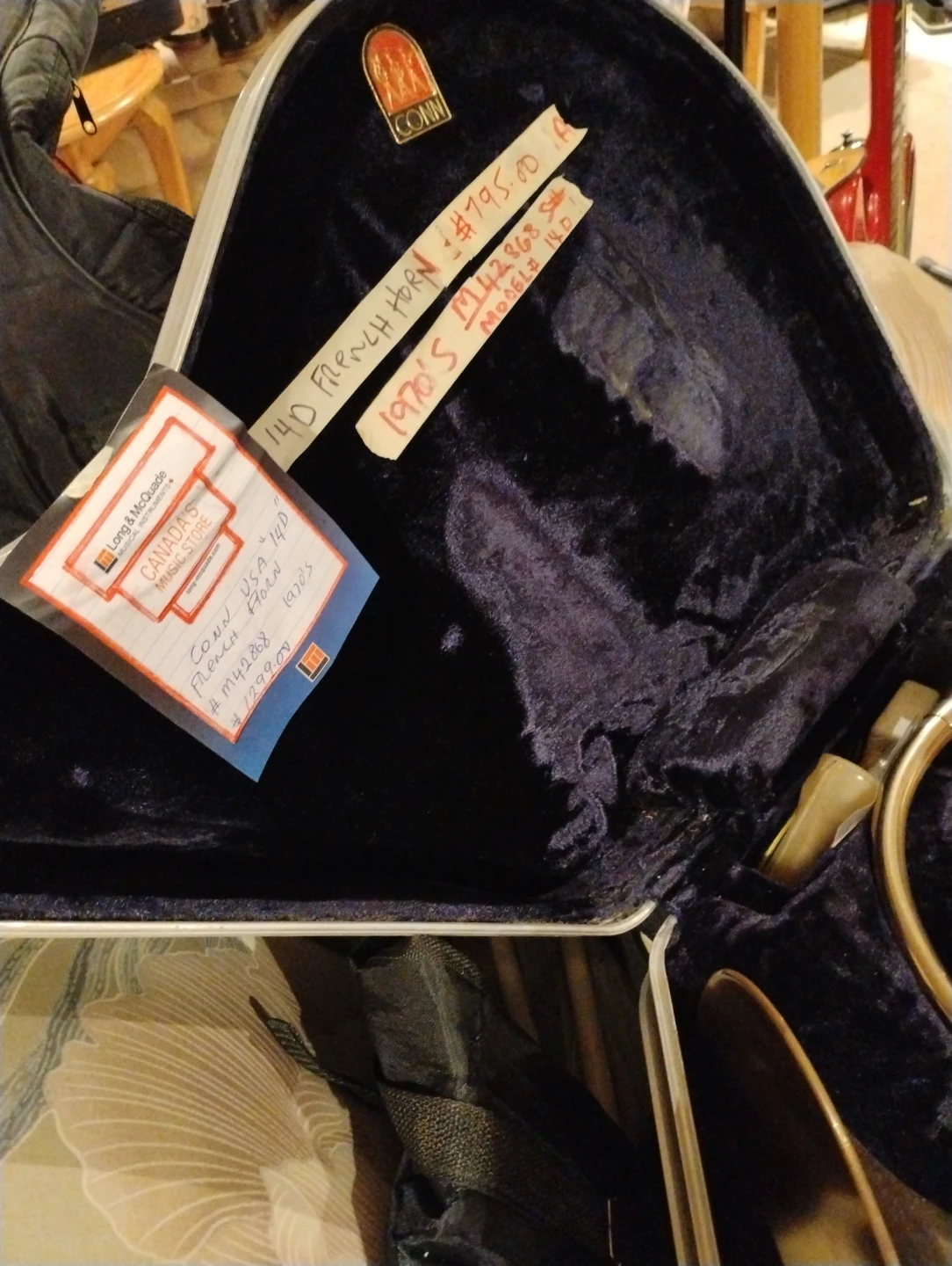 Vintage Conn 14D French Horn - photo 3