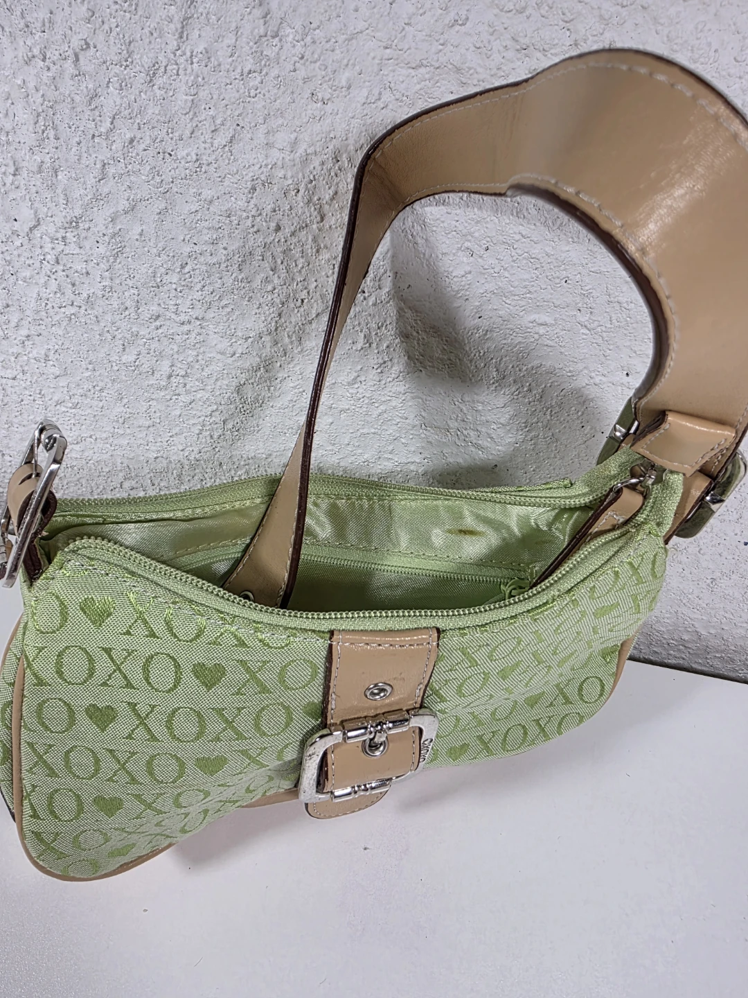 XOXO Green Logo Shoulder Bag - photo 2