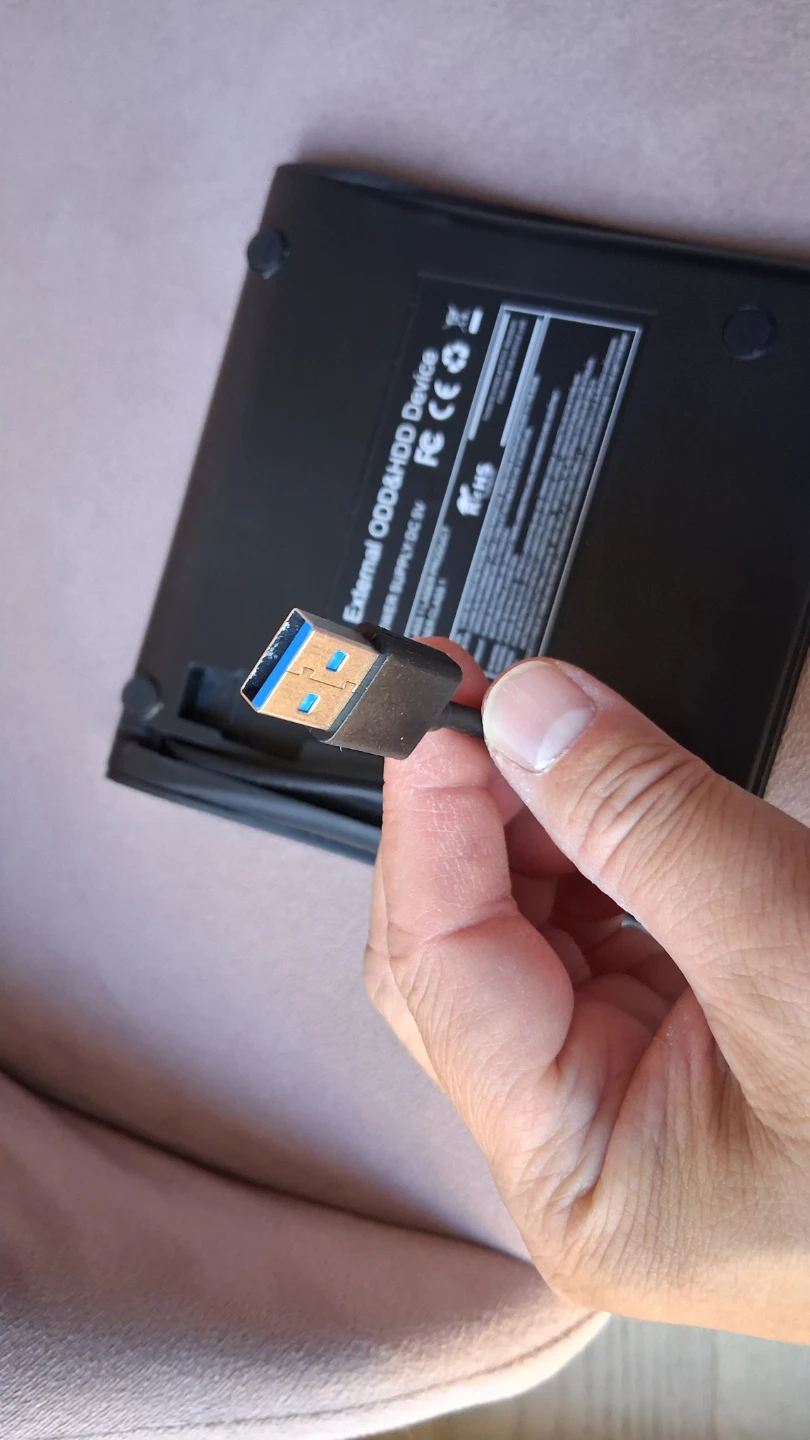 External DVD Drive Burner Reader Writer Rewriter - photo 5