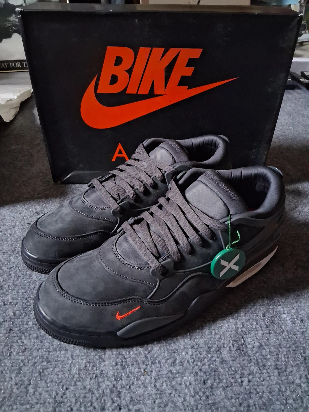 Jordan 4 rm nigel Sylvester grandma's driveway grey