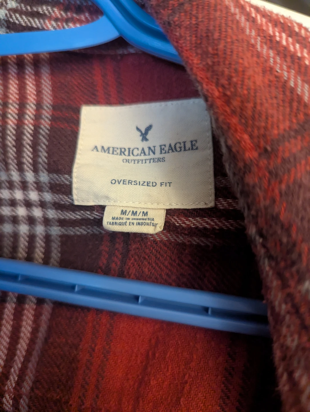 American Eagle Plaid Flannel Shirt - photo 2