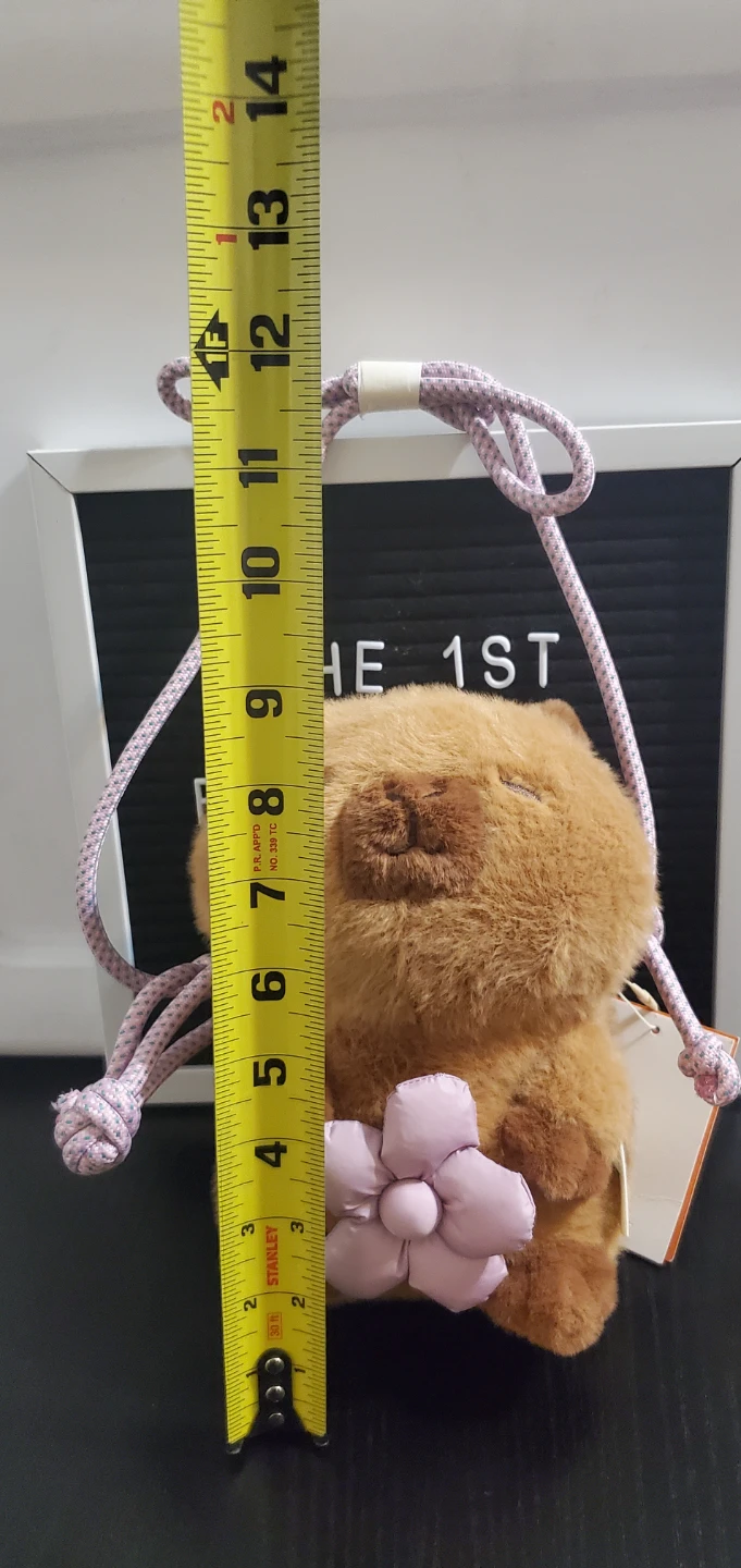 ZARA Capyfun Plush Mini Bag - photo 5