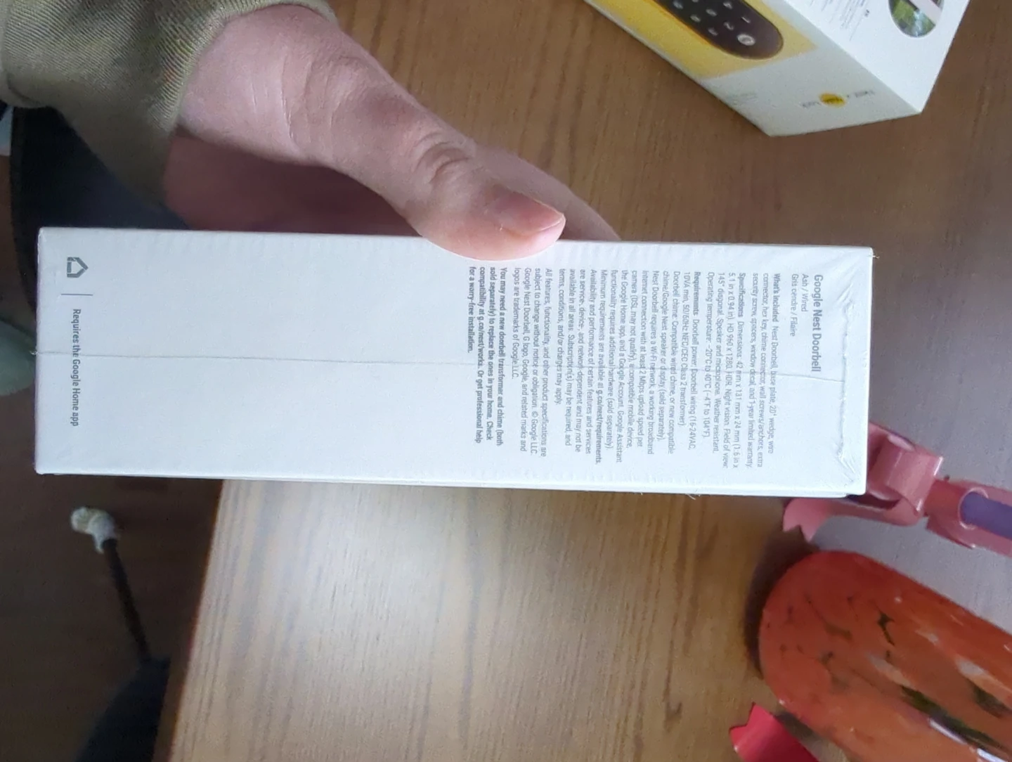 Google Nest Doorbell (Wired, 2nd Gen) - Ash - photo 3