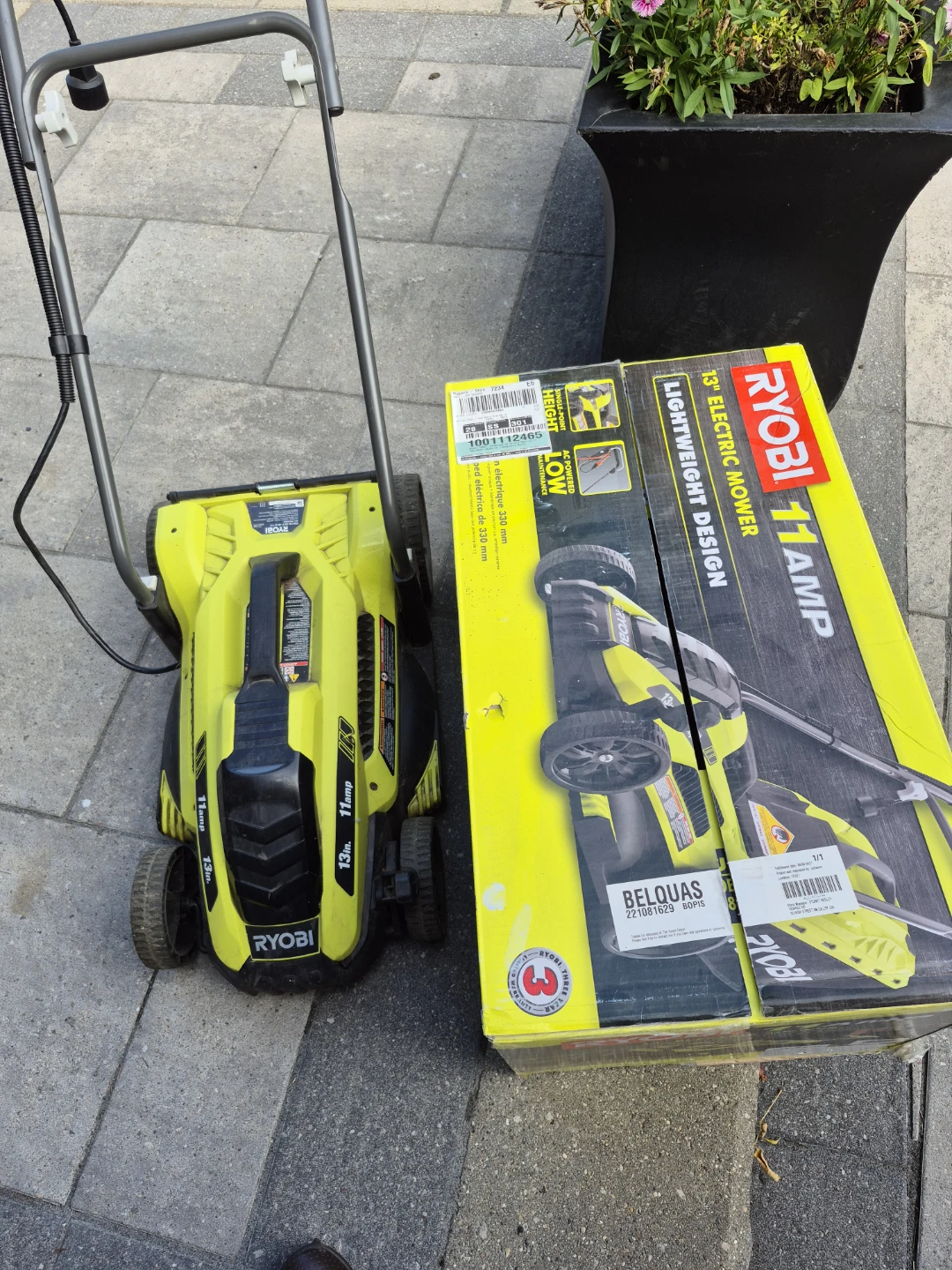 Ryobi 13" Electric Mower