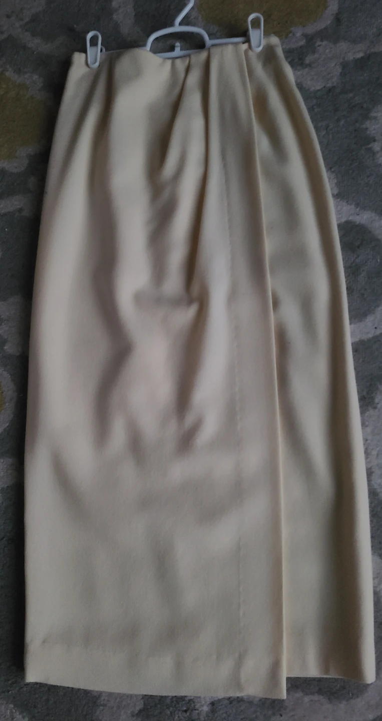 Cream Midi Skirt - photo 5