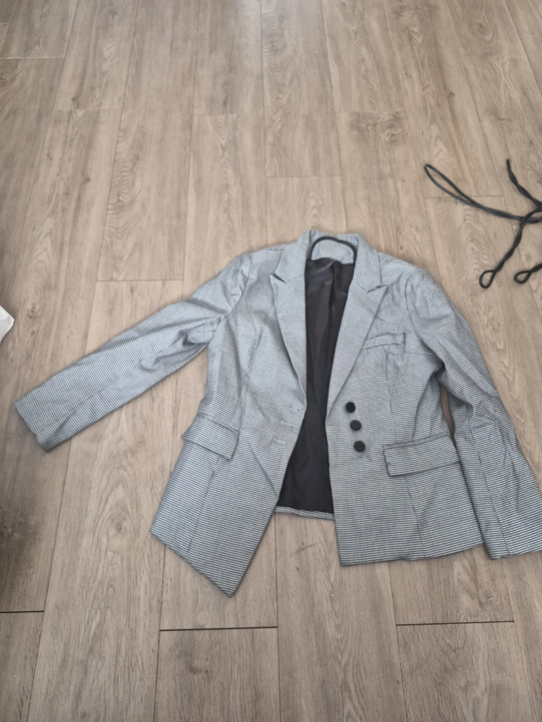 Houndstooth Pattern Blazer size M dogtooth - photo 3