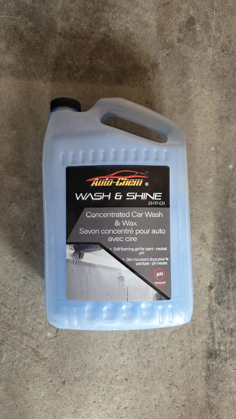 Auto-Chem Wash & Shine Concentrated Car Wash & Wax - photo 3