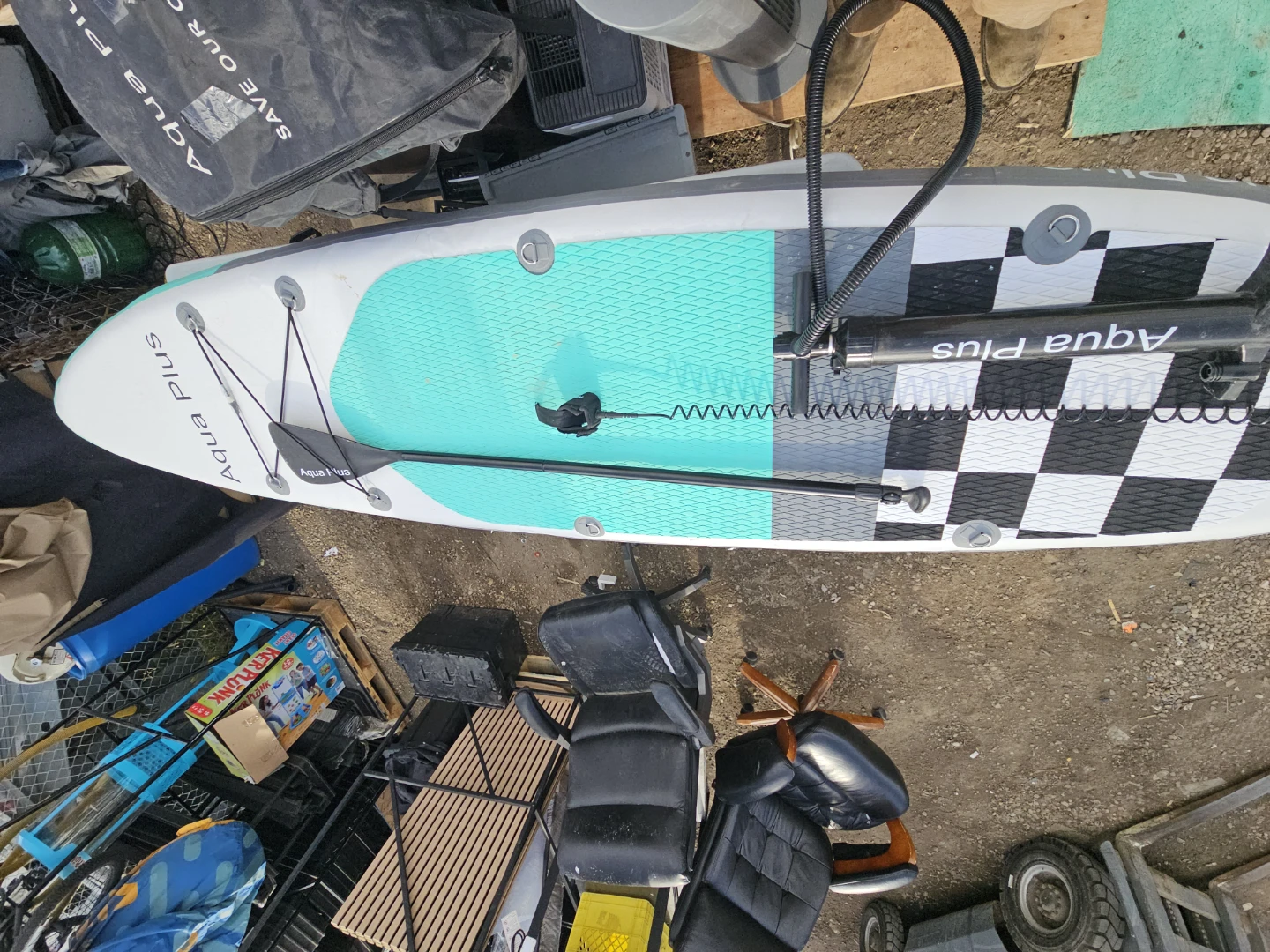 Aqua Plus Inflatable Stand Up Paddle Board - photo 3