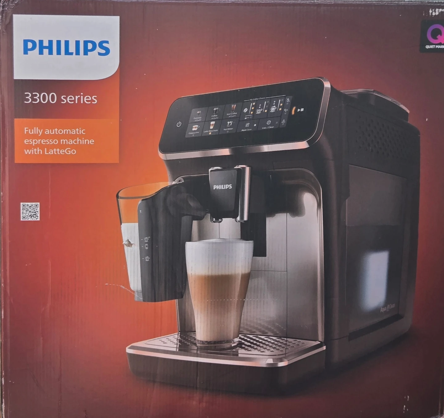 Philips 3300 Series LatteGo Espresso Machine – Open Box, Unused - photo 3