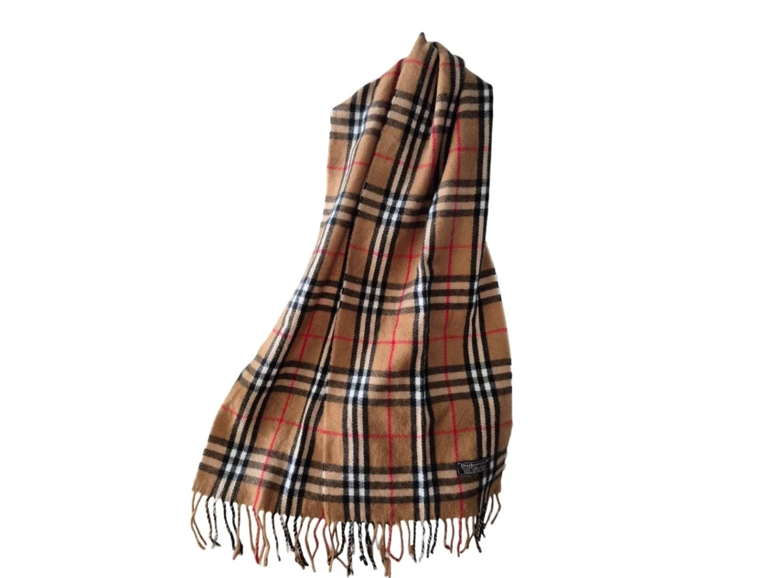Burberrys Lambswool Nova Check Scarf