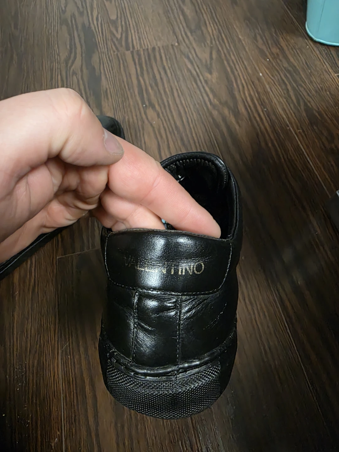 Valentino black leather sneakers - photo 5