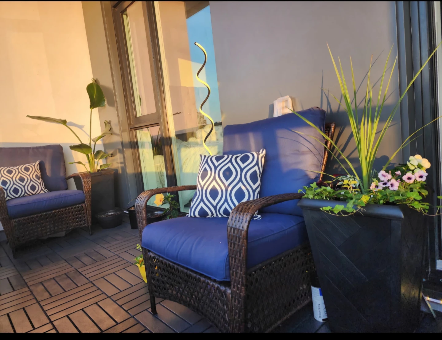 Hampton Bay 4-Piece outdoor chairs - photo 4
