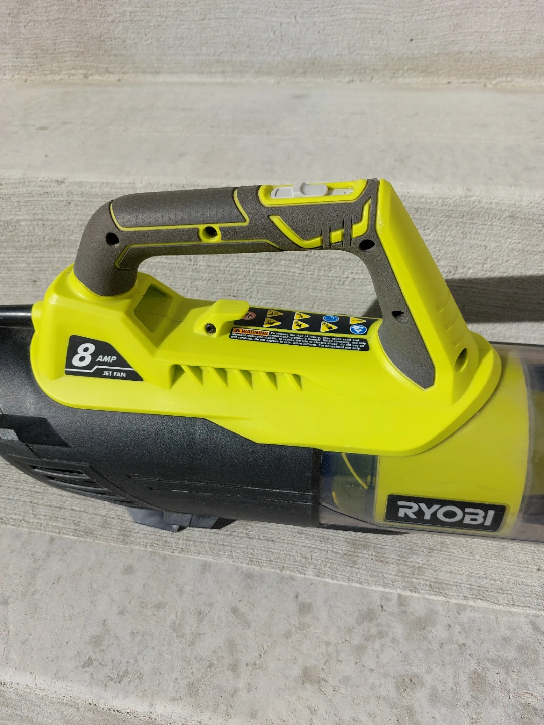Ryobi 8 Amp Corded Electric Jet Fan Blower - photo 2