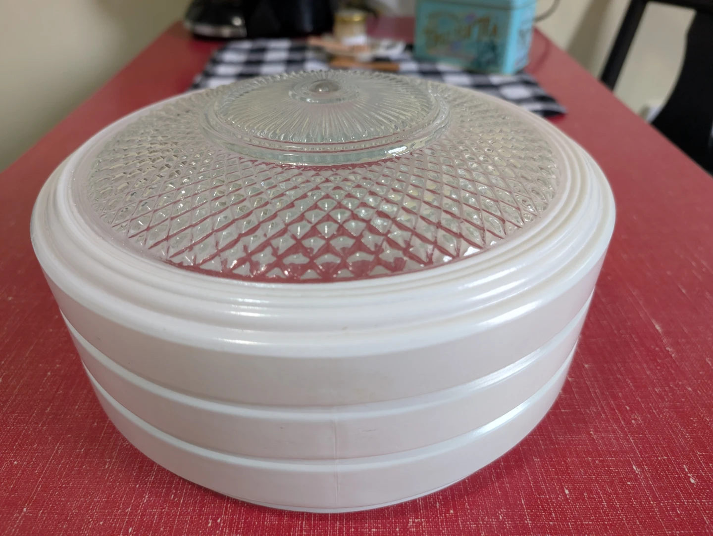 Art Deco Milk Glass Light Shade - photo 5