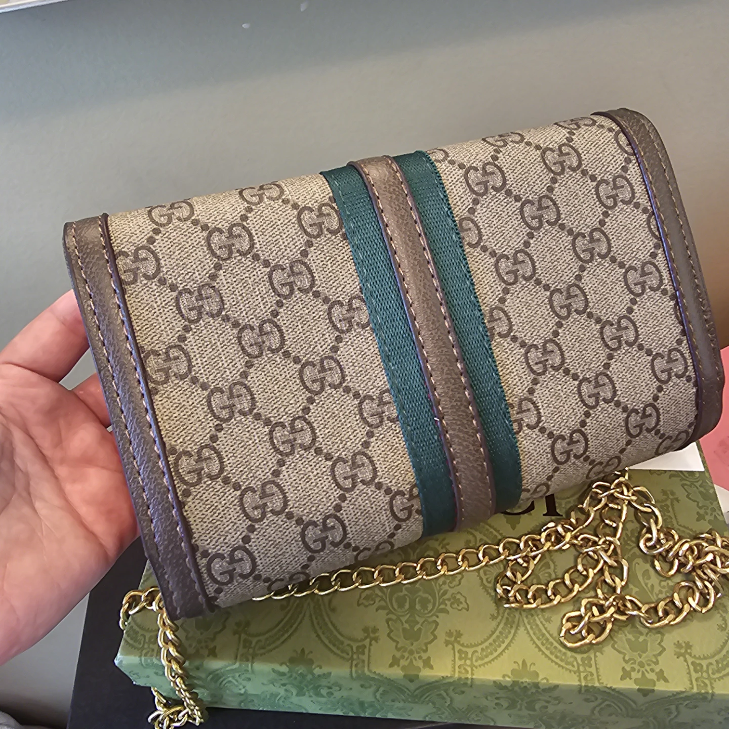 Gucci Jackie 1961 Chain Wallet - photo 2