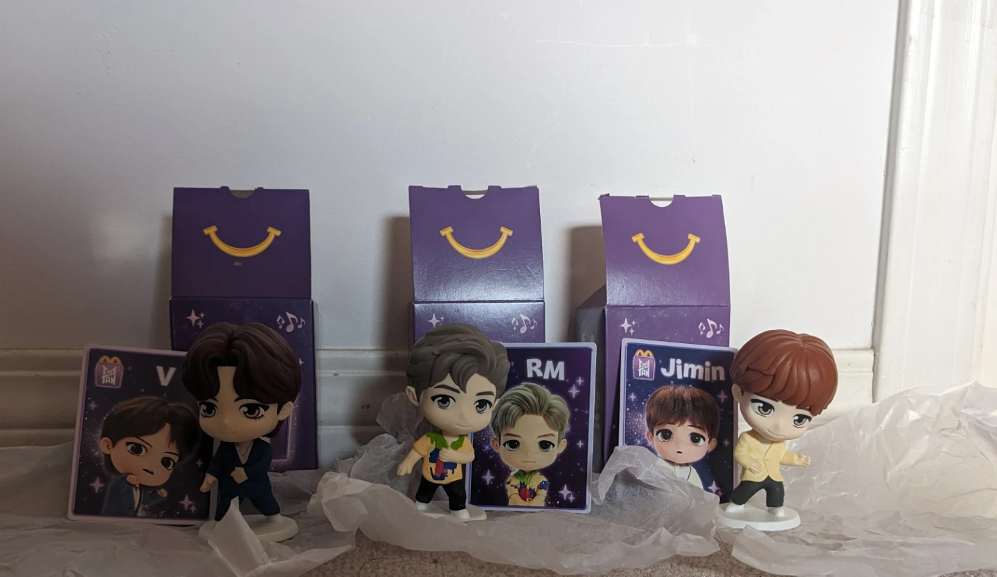 *Trade* for McDonald's TinyTAN BTS Figures - V, RM, Jimin