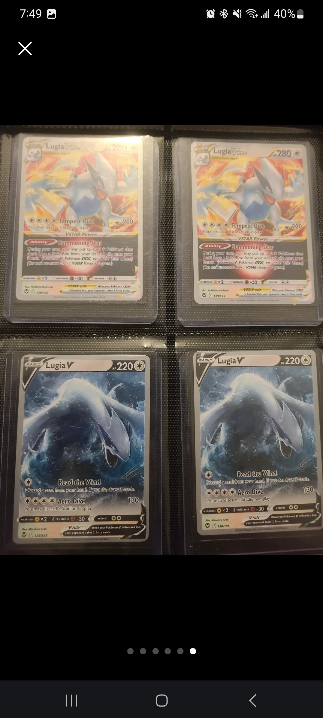 Lugia VSTAR Pokemon World Championships 2023 Card - photo 3