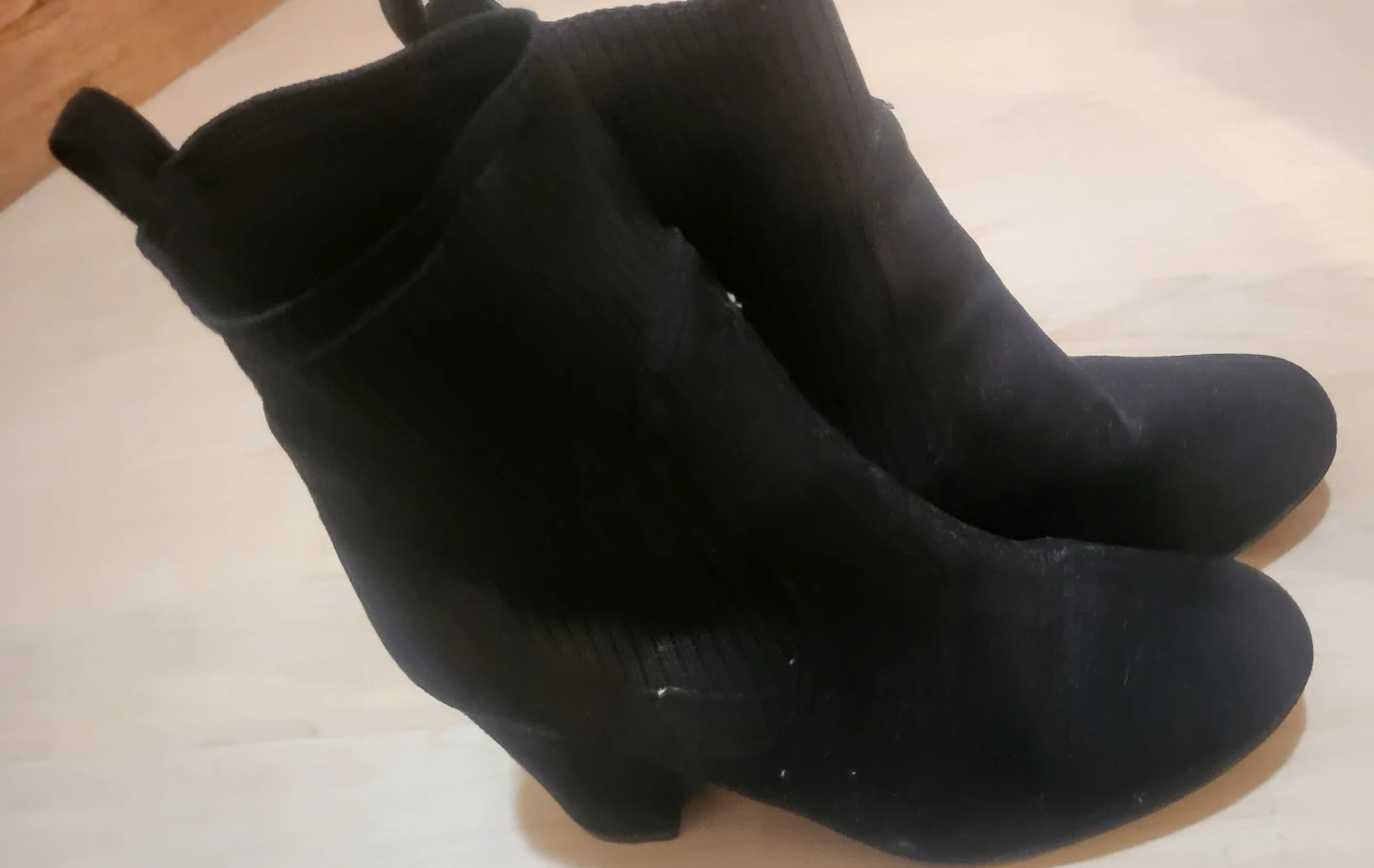 Black Heeled Ankle Boots - photo 2