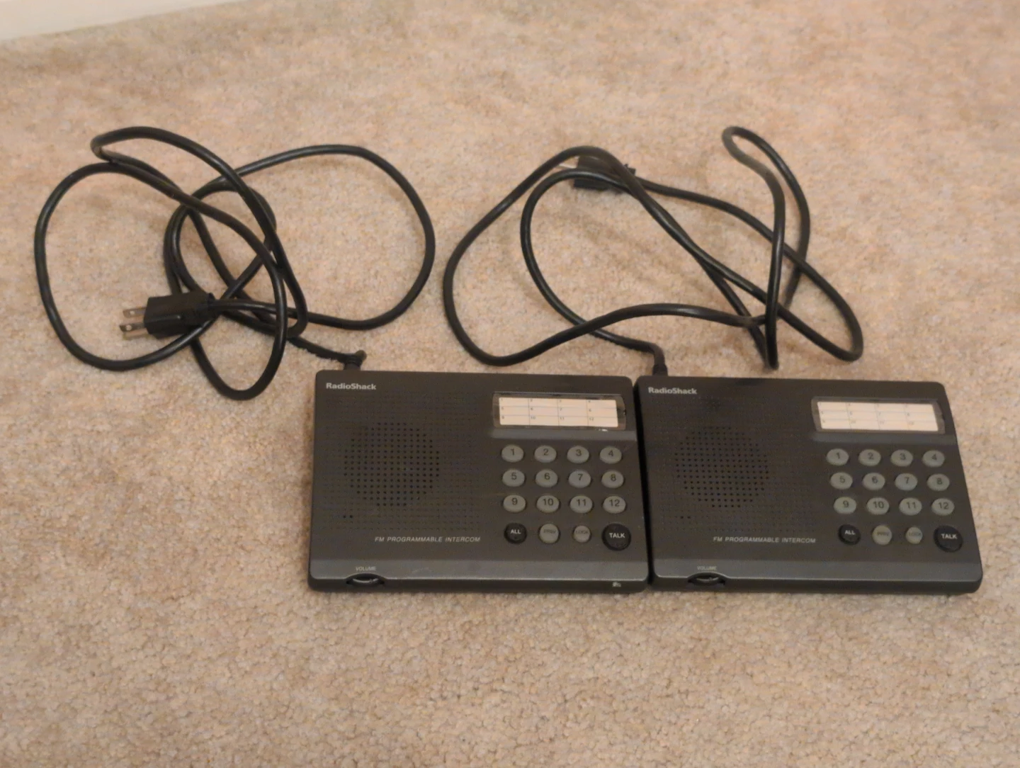 RadioShack FM Programmable Intercom System
