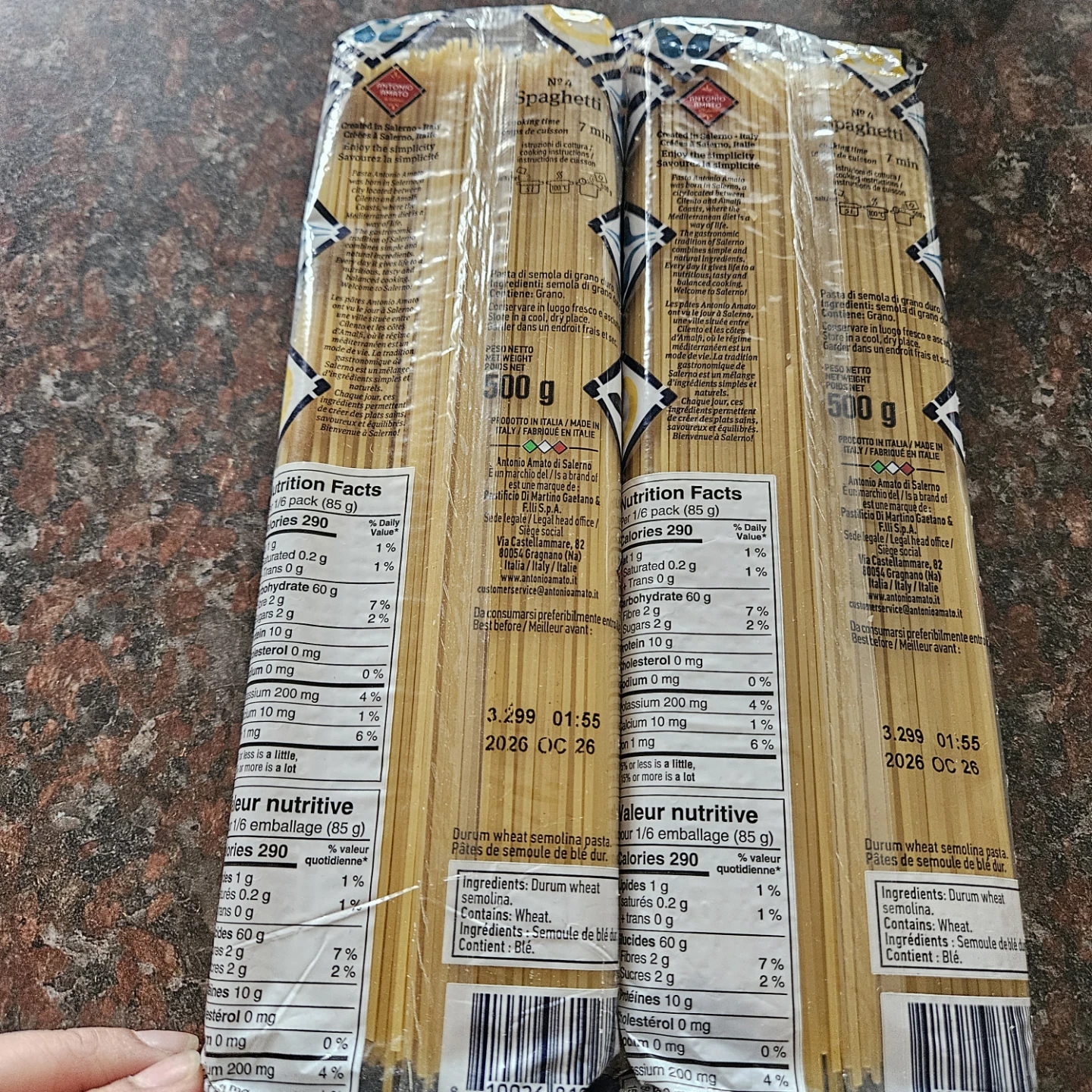Antonio Amato Spaghetti No 4 - 2 Pack - photo 2