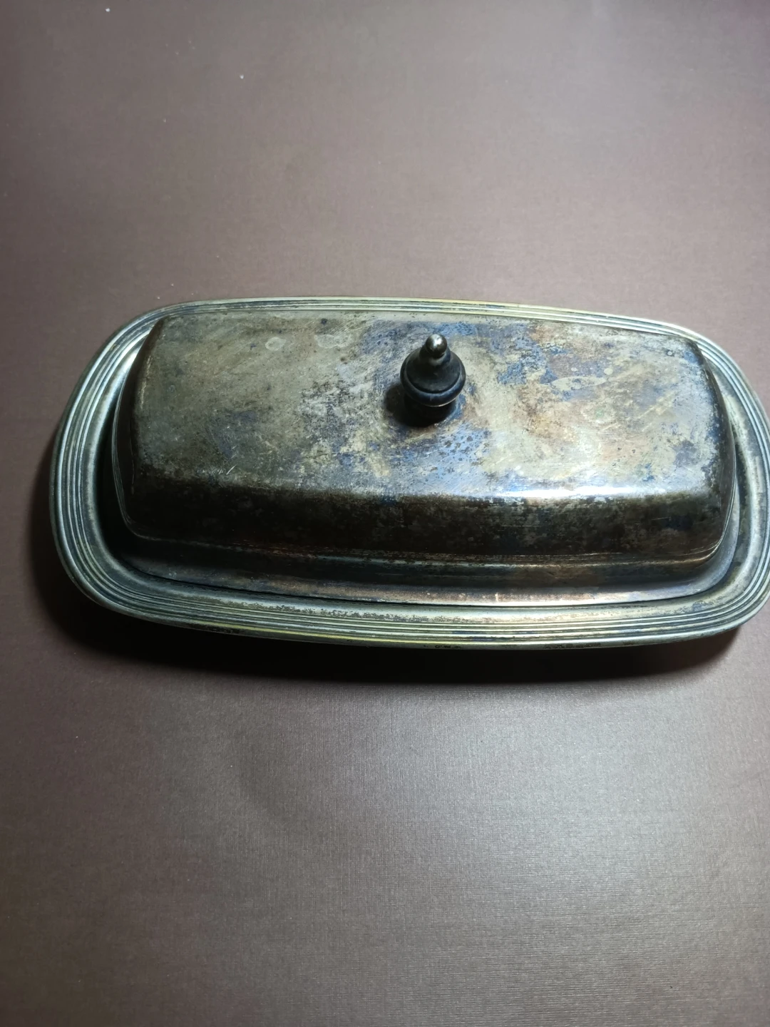 Ventura Collection Brass Butter Dish