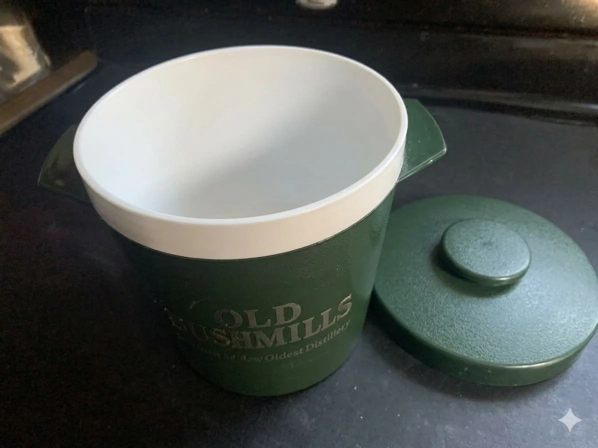 Vintage Old Bushmills Ice Bucket - photo 3
