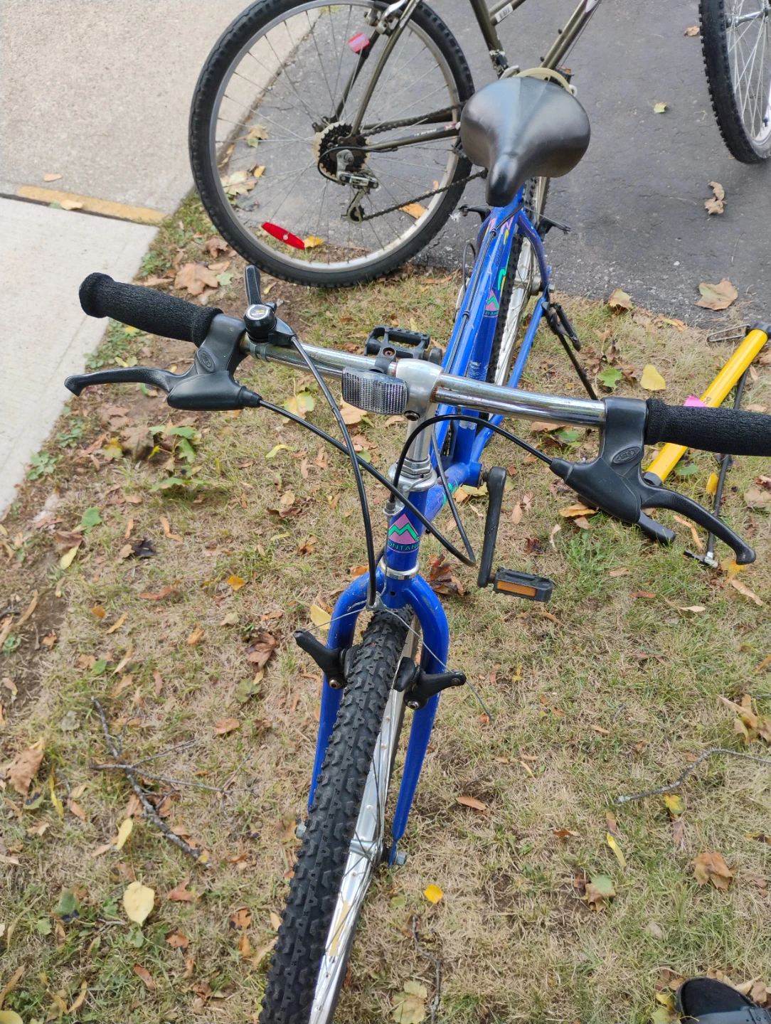 Blue Montana Mountain Bike