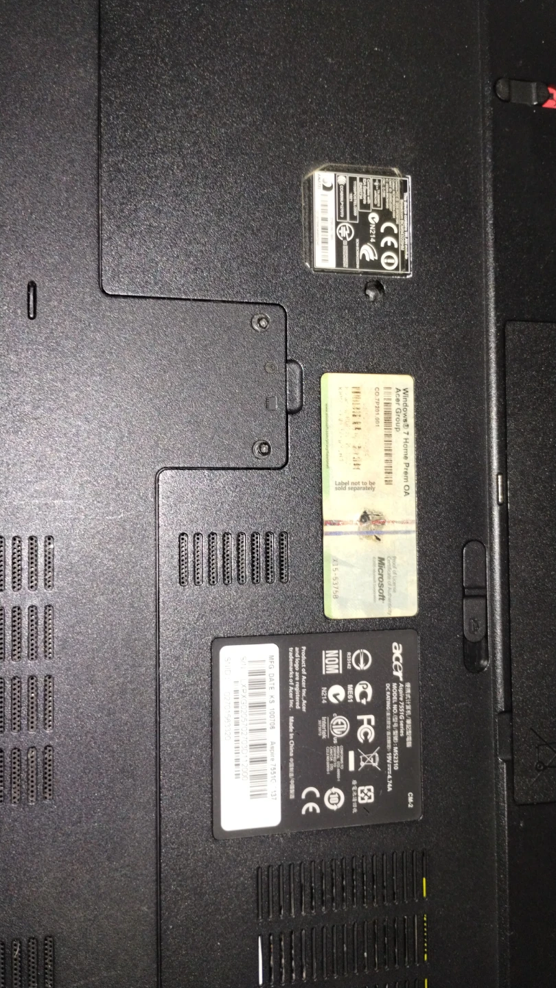 Lot of 4 Used Laptops for Parts - photo 3