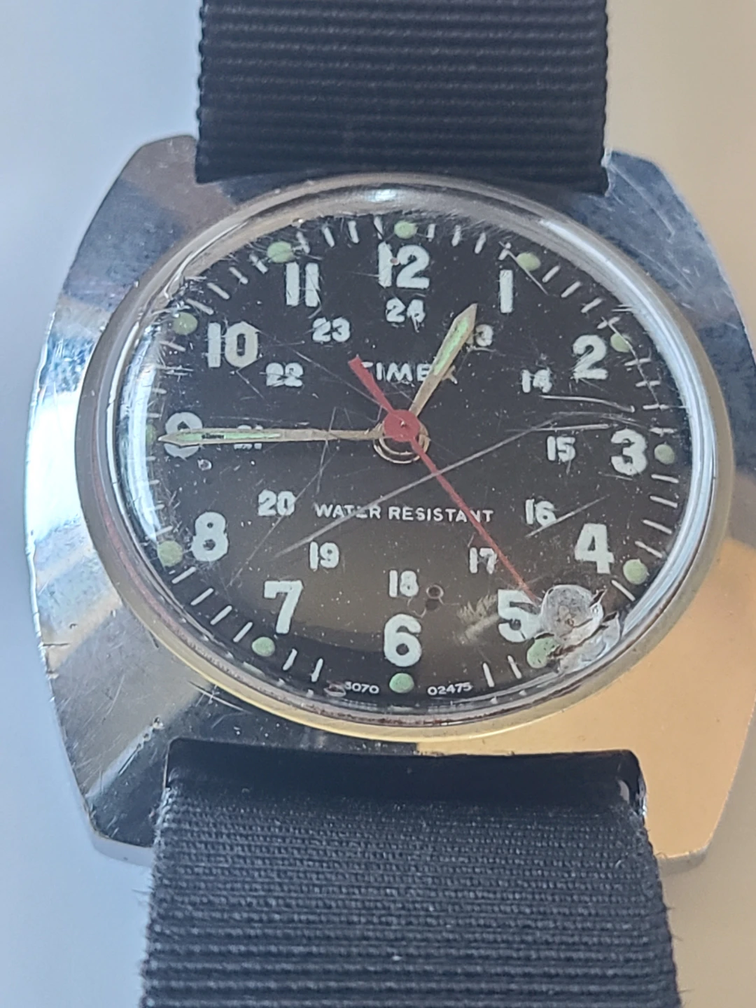 Vintage Timex Sprite Miltary Style Mechanical Watch - photo 3