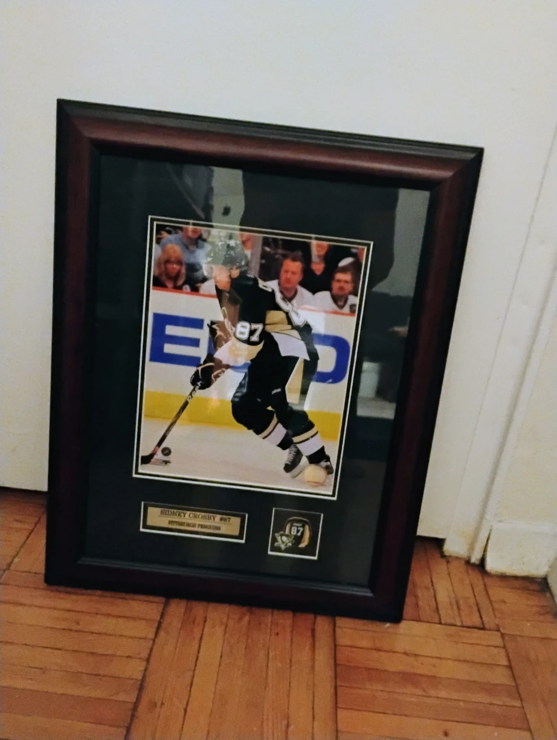 Framed Sidney Crosby Pittsburgh Penguins Photo - photo 2