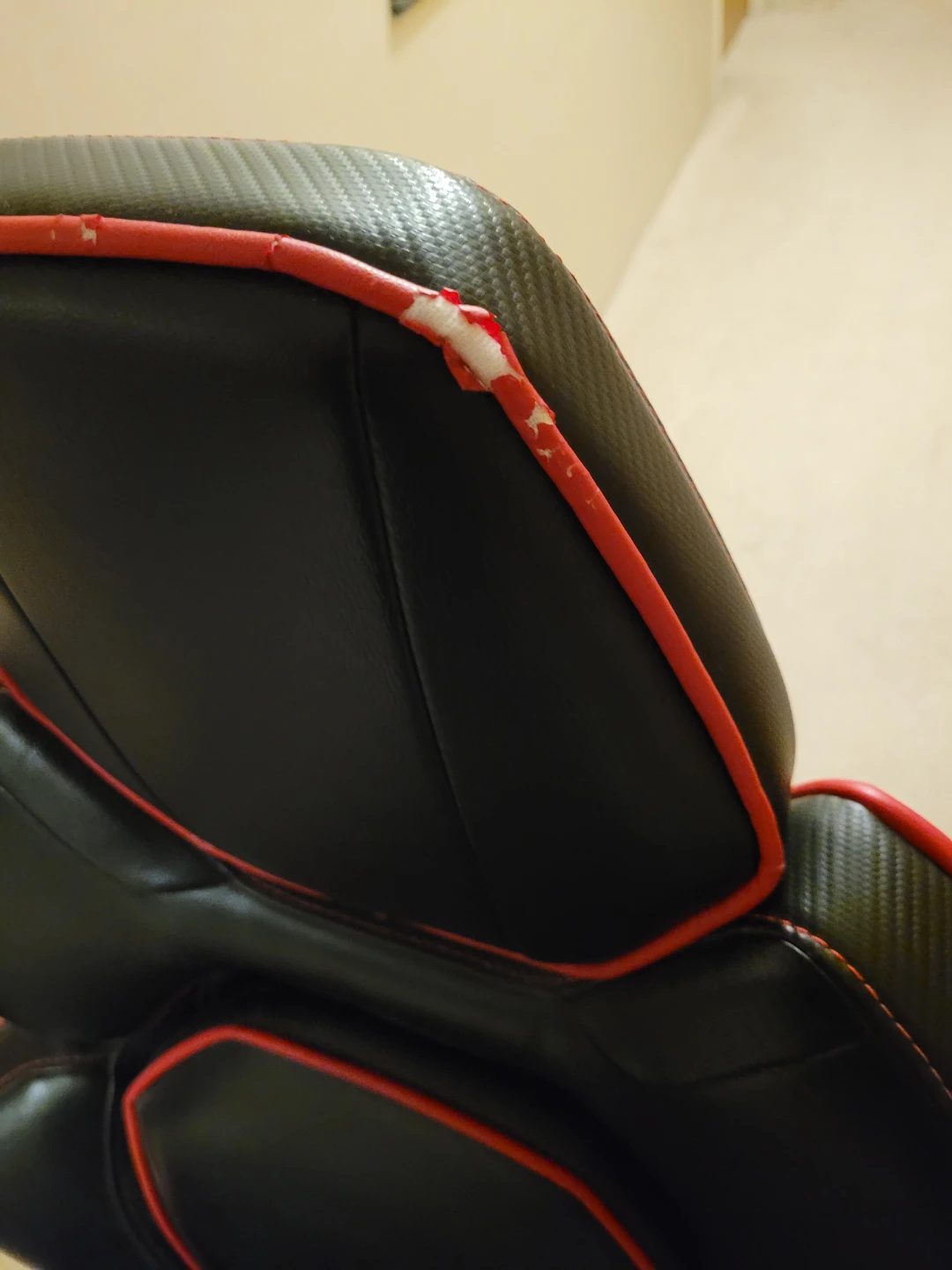 Black and Red Gaming Chair - photo 3