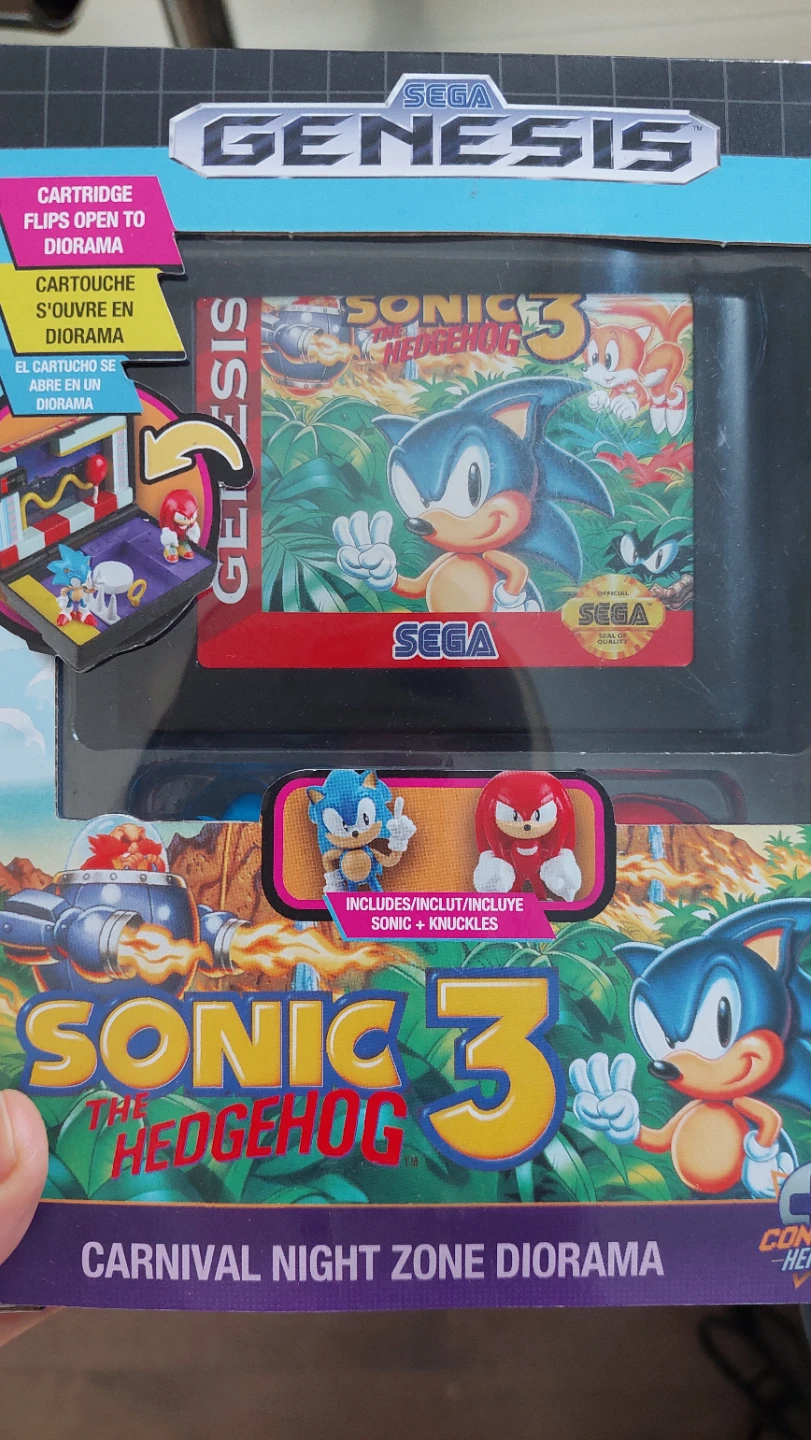 Sega Genesis Sonic 3 Carnival Night Zone Diorama