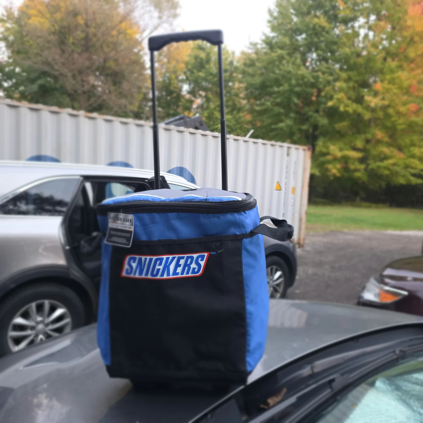 Snickers Rolling Cooler Bag