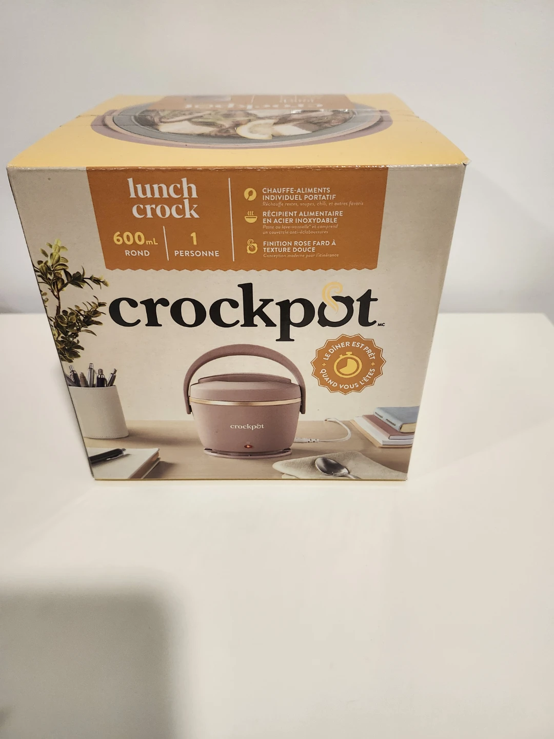 Crockpot Lunch Crock Food Warmer 600ml