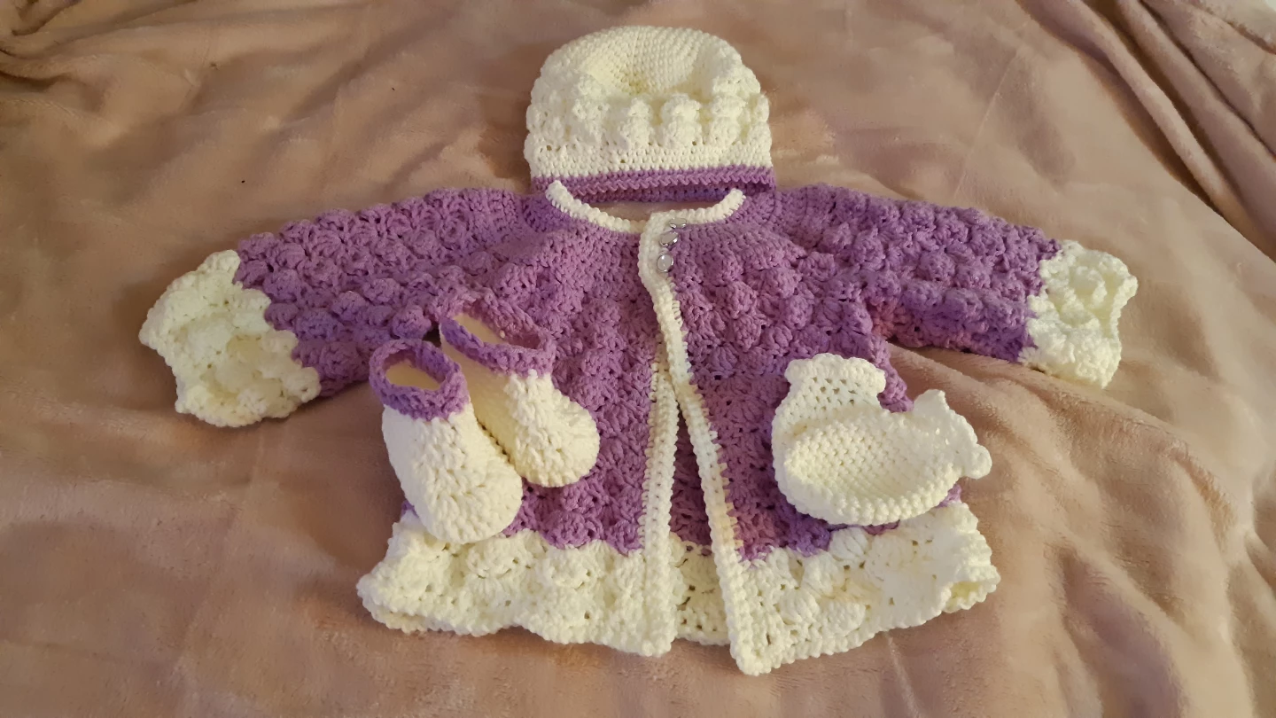Handmade Crocheted Baby Sets - photo 4