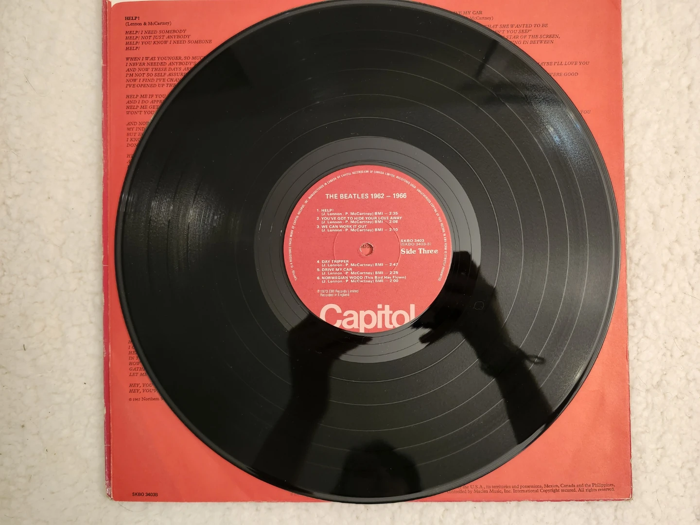 The Beatles 1962-1966 Vinyl Record - photo 5