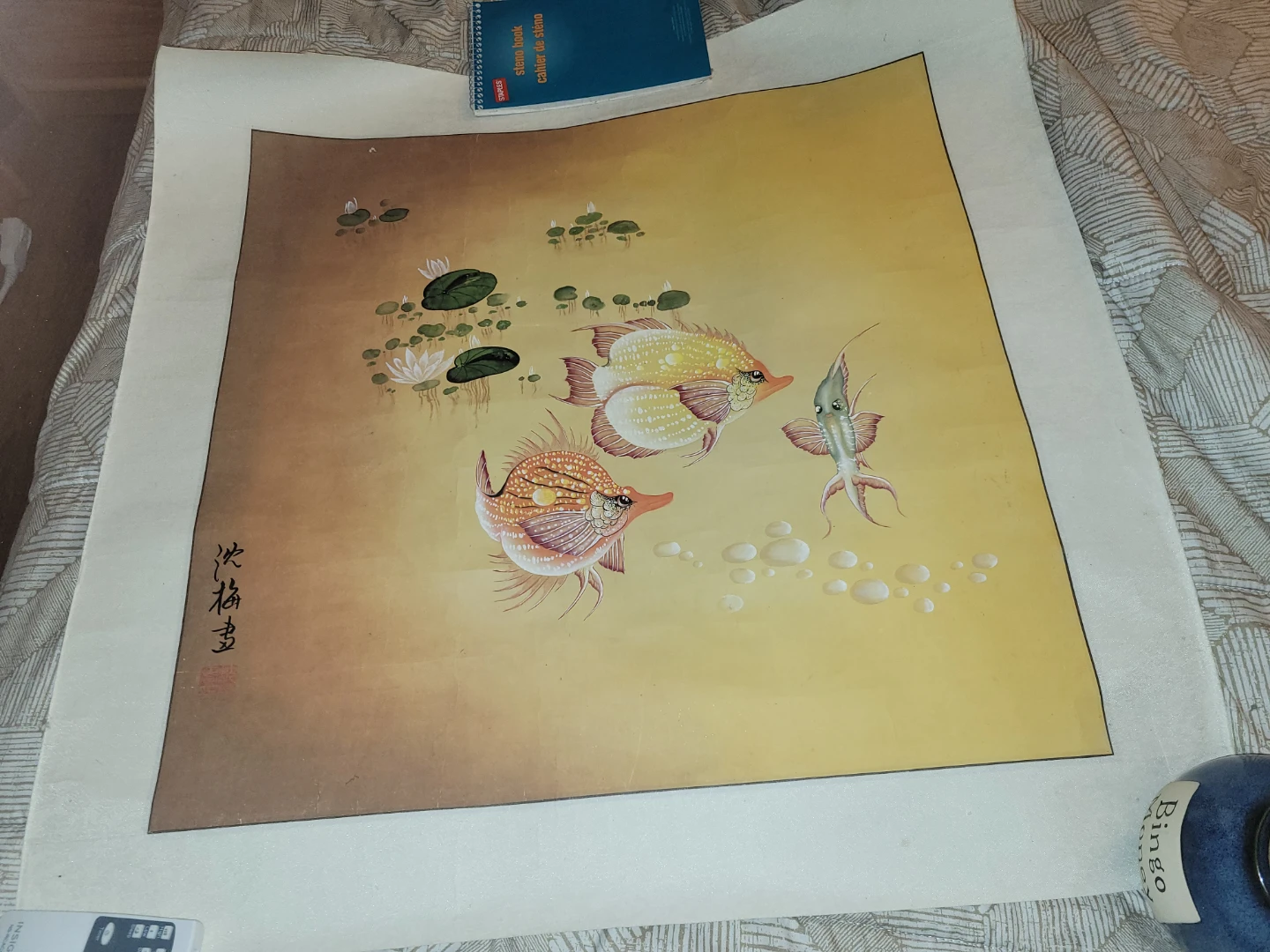 Original Hand-Painted Fish Artwork