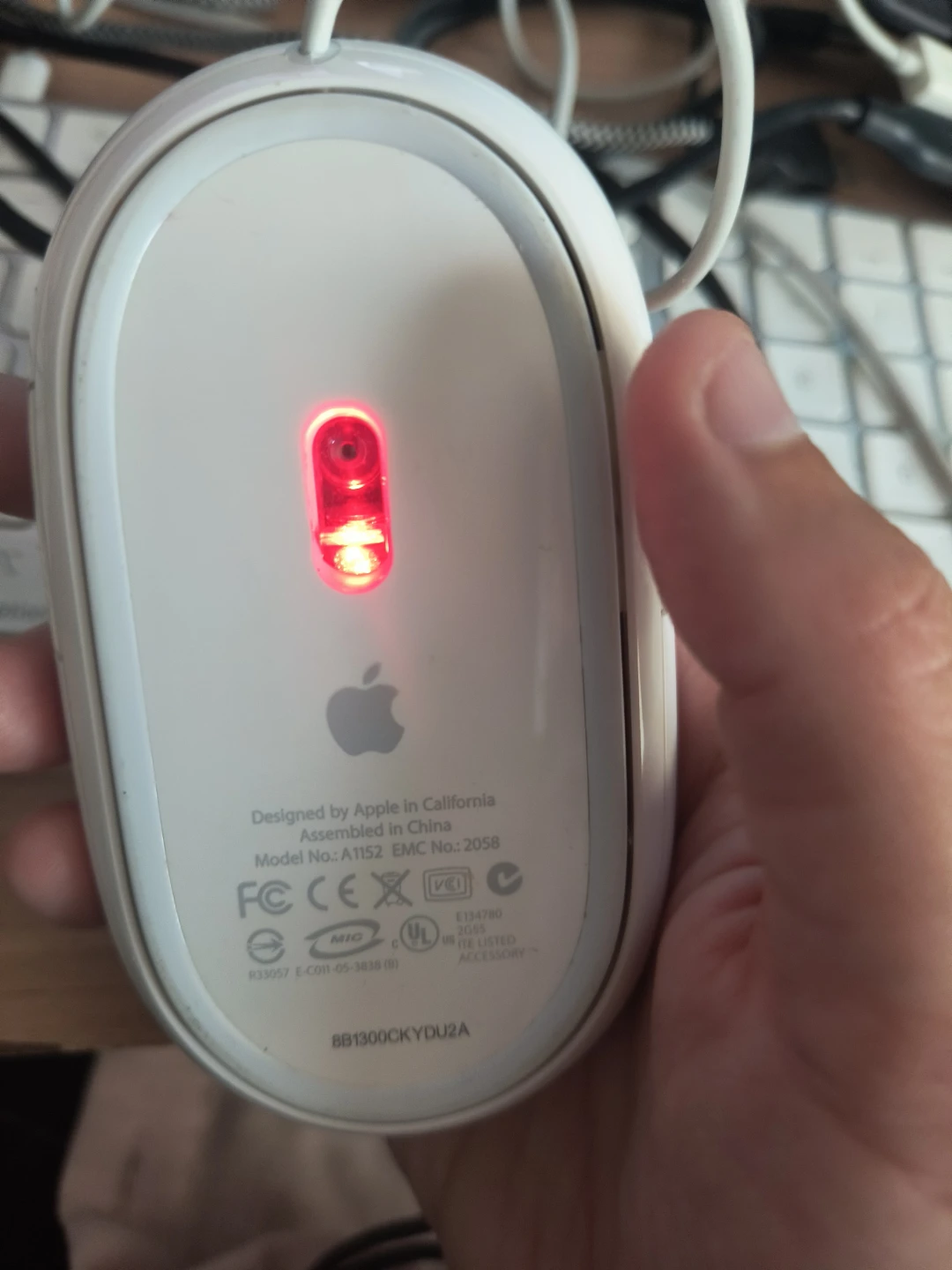 Apple Mighty Mouse Wired A1152 - photo 2