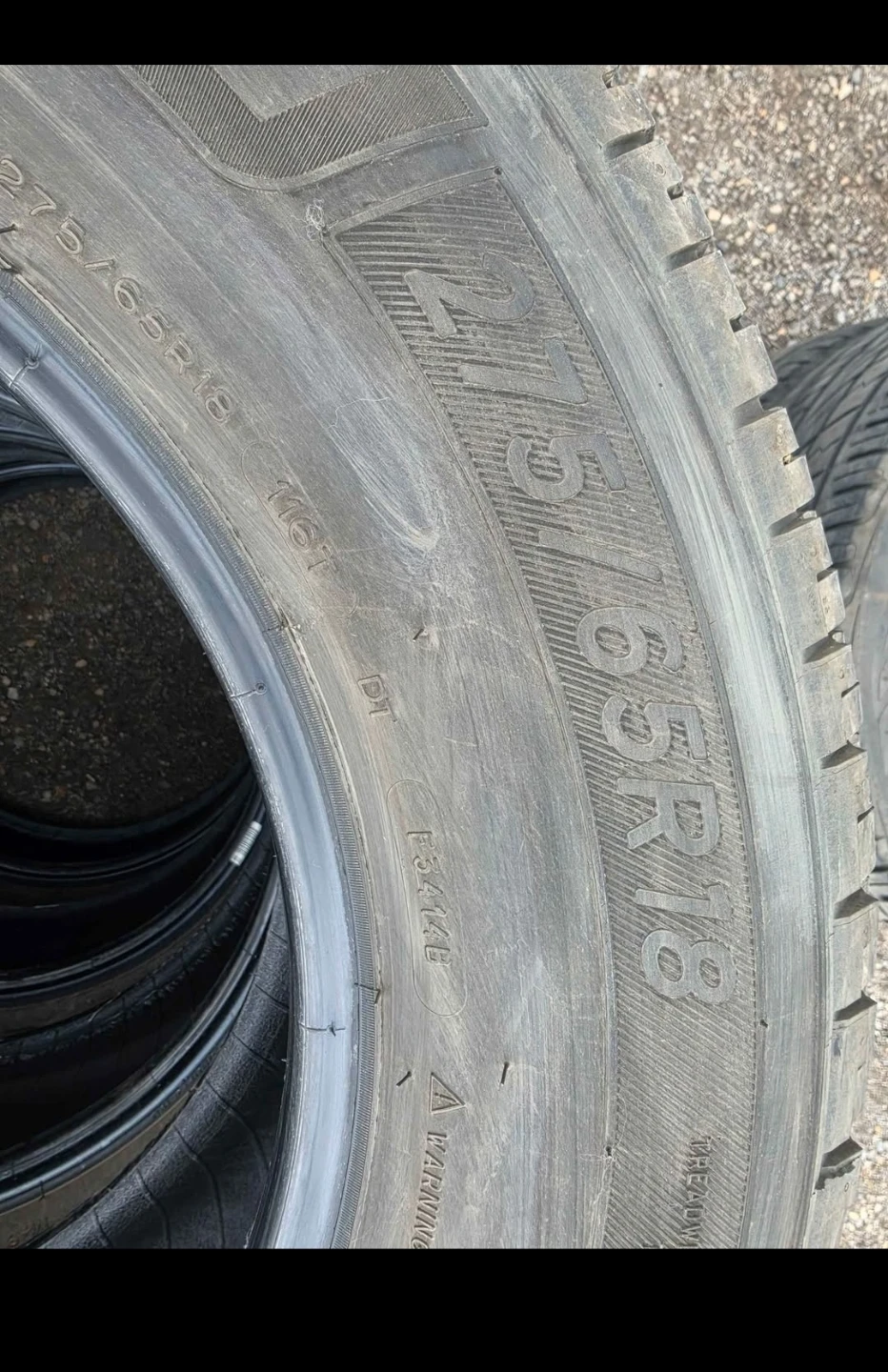 Set of 4 Michelin Primacy XC Tires 275/65R18 - photo 4