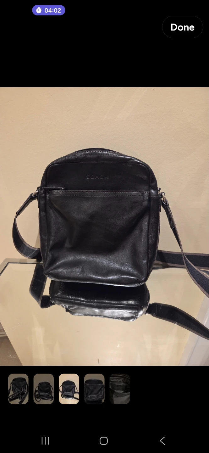 Coach Leather Crossbody Bag - photo 3