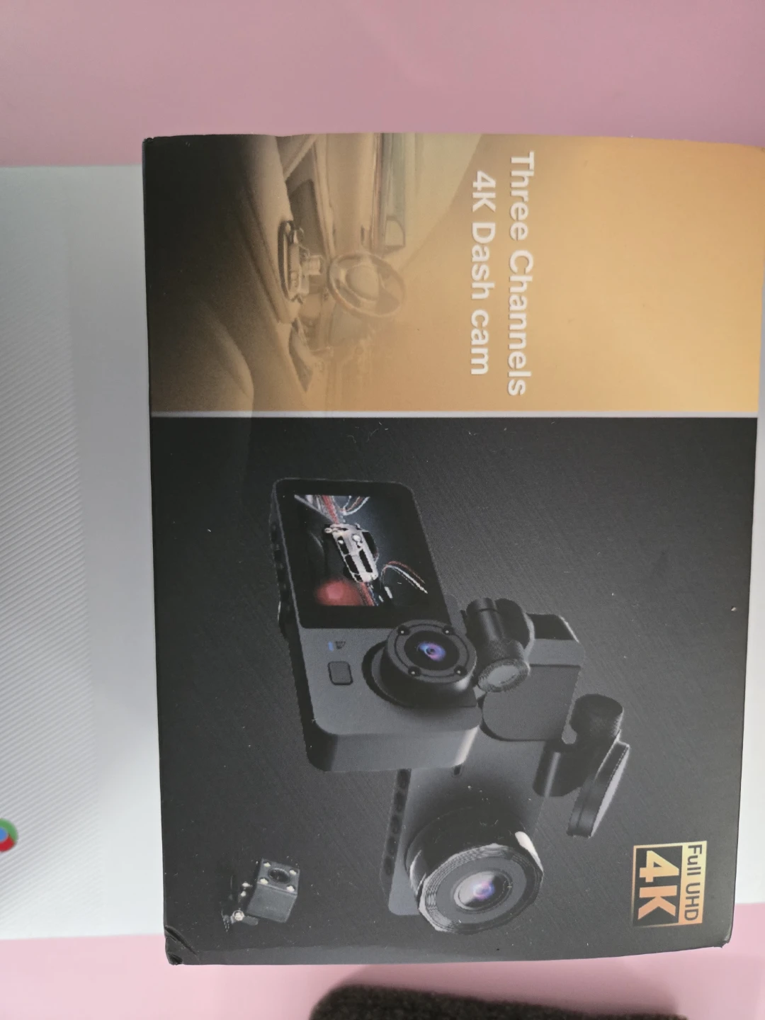 Three Channels 4K Dash Cam