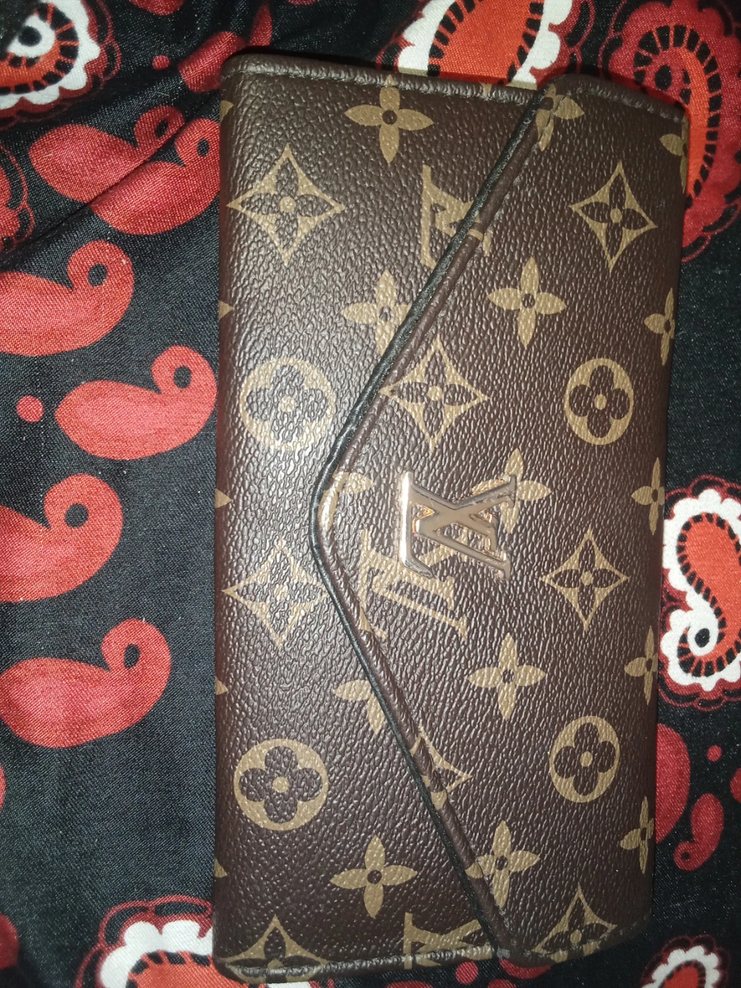 Louis Vuitton Monogram Style Long Wallet