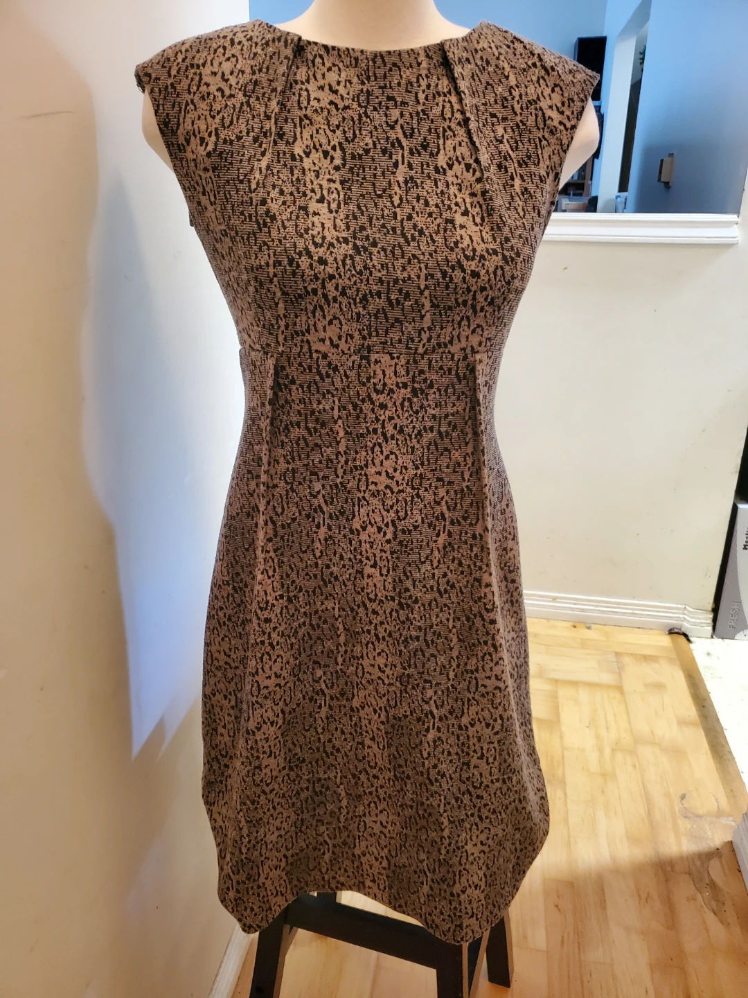 Animal Print Sleeveless Dress - photo 3