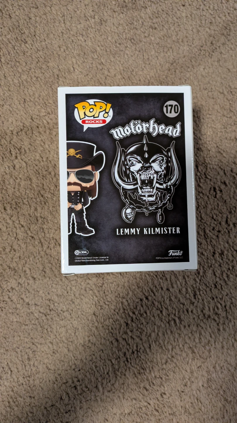 Funko Pop Rocks Motorhead Lemmy Kilmister 170 - photo 3