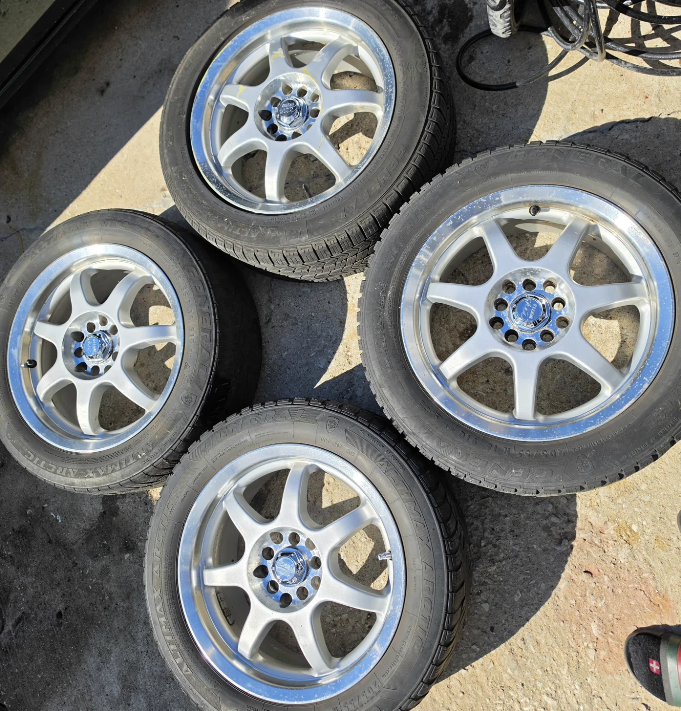 16 inch MB rims wheels 5x100 5x114.3