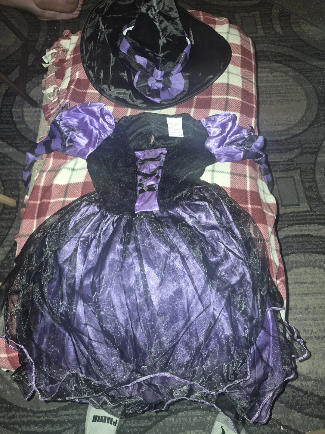 Kids Witch Costume with Hat