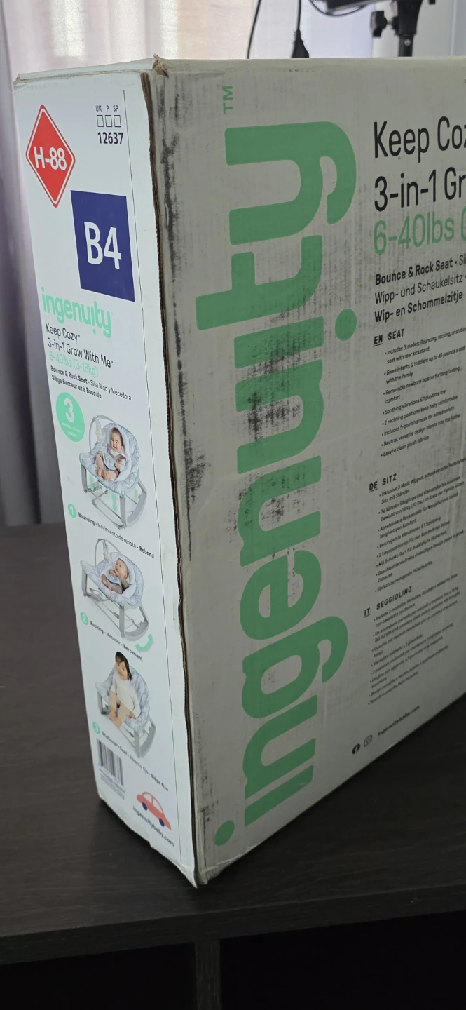 Ingenuity 3-in-1  Vibrating Baby Bouncer - photo 3